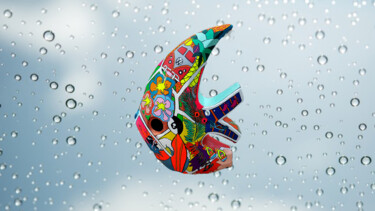 Small Fish 2 Sculpture intitulée "Small Fish 2" par Art So Design, Œuvre d'art originale, Acrylique