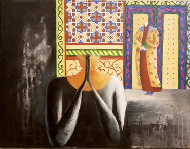 绘画 标题为“Untitled” 由Fariba Taheri Esnaashari, 原创艺术品, 丙烯