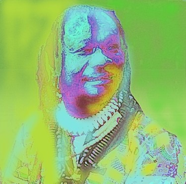 Photographie intitulée "Musicien africain" par Mysane, Œuvre d'art originale, Photographie numérique