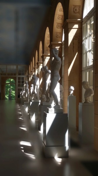 Photographie intitulée "Muser en Beauté" par Emma Laflute, Œuvre d'art originale, Photographie numérique