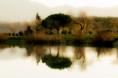 Fotografía titulada "Légende d'automne" por Rodmel, Obra de arte original, Fotografía digital Montado en Bastidor de camilla…