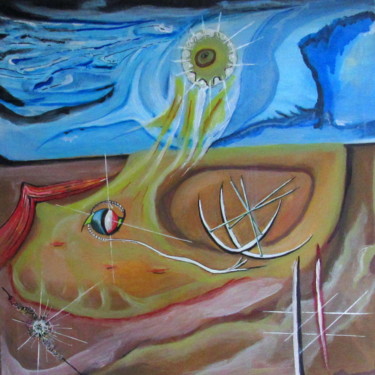 Peinture intitulée "MATIN" par Juan Luis Gandulfo, Œuvre d'art originale, Acrylique