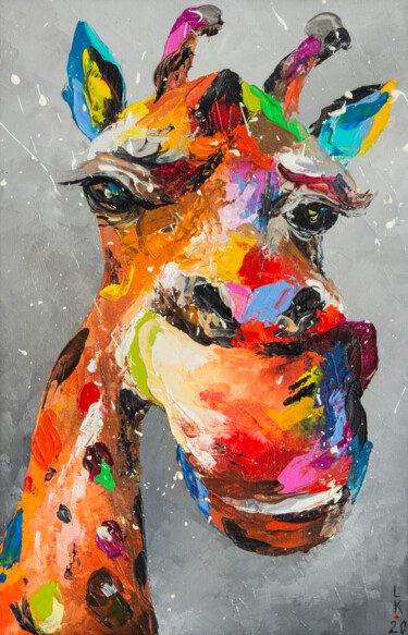 Funny giraffe(framed)