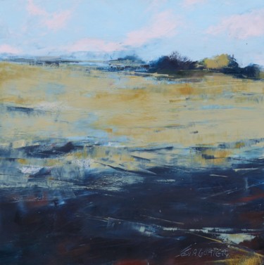 Peinture intitulée "Terres d'ocres" par Eva Gohier, Œuvre d'art originale, Huile