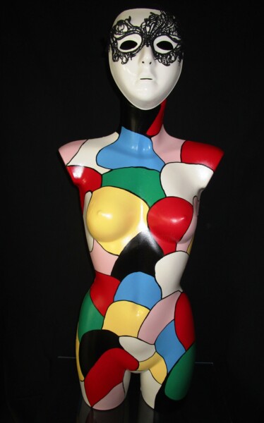 Katia Sculpture intitulée "Katia" par Nyls Eliot, Œuvre d'art originale, Plastique