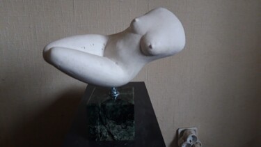 torse Sculpture intitulée "torse" par Leonid Shatsylo (Leo Adam), Œuvre d'art originale, Plâtre
