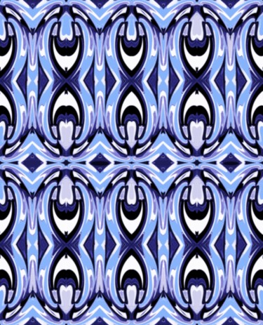 Digital Arts titled "Water curtain" by Peter Jalesh, Original Artwork, Digital Painting