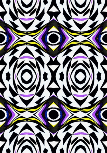Digital Arts titled "Silvered stone wall" by Peter Jalesh, Original Artwork, Digital Painting
