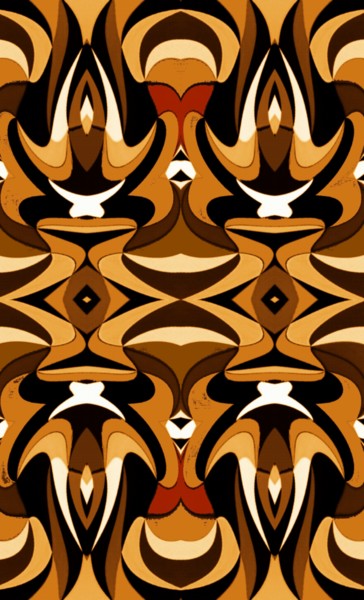 Digital Arts titled "Signs of wood" by Peter Jalesh, Original Artwork, Digital Painting
