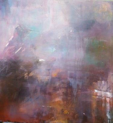 Peinture intitulée "Abstrait" par Michele Quence, Œuvre d'art originale, Huile