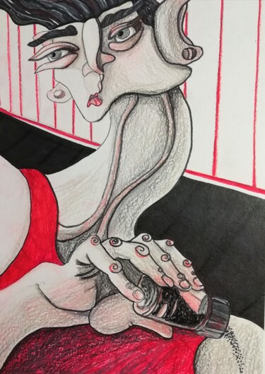 图画 标题为“I need more spices.” 由Anna Reshetnikova, 原创艺术品, 铅笔