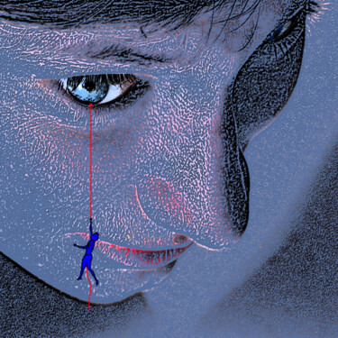 Photographie intitulée "POINT DE FUITE 05" par Frédéric Didillon, Œuvre d'art originale, Photographie manipulée