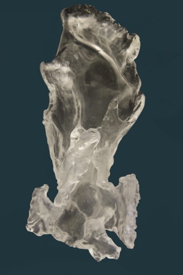 Sculpture intitulée "Cocon" par Béatrice De Greef, Œuvre d'art originale, Verre