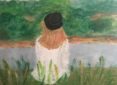 Peinture intitulée "Rêve" par Soisic, Œuvre d'art originale, Acrylique