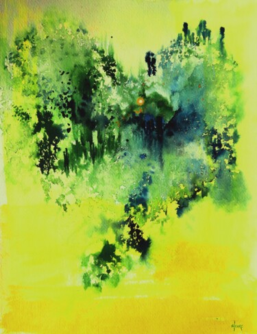 Peinture intitulée "Ce que chacun veut…" par Clau Redier-Clément, Œuvre d'art originale, Encre