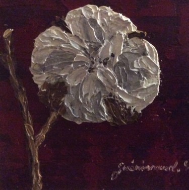 제목이 "Fleur de coton (5)"인 미술작품 Etienne Guérinaud로, 원작, 기름