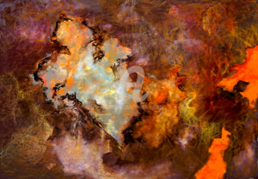 Pintura intitulada "Przestrzeń X" por Anna Lupa-Suchy, Obras de arte originais, Óleo
