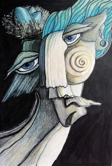 Dibujo titulada "Spring will come on…" por Anna Reshetnikova, Obra de arte original, Lápiz