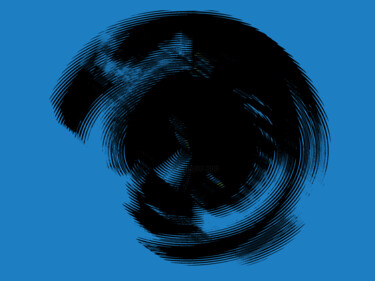 Abstract Derived From A Naked Photograph Of The Artist Digital Arts titled "Abstract Derived Fr…" by Gee Shepherd, Original Artwork, 2D Digital Work