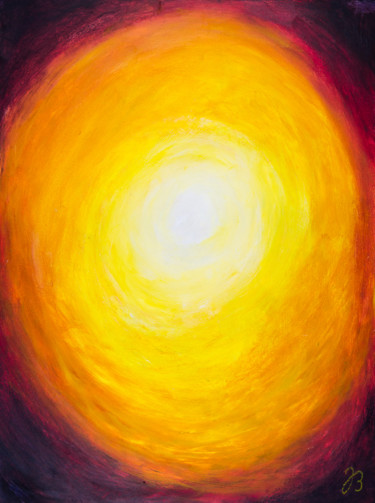 Roter Wirbel * Red Vortex 绘画 标题为“Roter Wirbel * Red…” 由Jutta Blühberger, 原创艺术品, 颜料