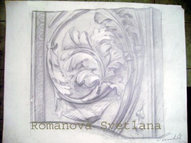 图画 标题为“рисунок гипсового о…” 由Romanova Svetlana - Art, 原创艺术品, 其他
