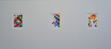 印花与版画 标题为“Handline compositio…” 由Harry Agema (Agema-art), 原创艺术品, 丝网印刷