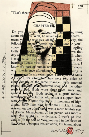 A Fabulous Life, page 173 Printmaking titled "A Fabulous Life, pa…" by Wilf Tilley, Original Artwork, Digital Print