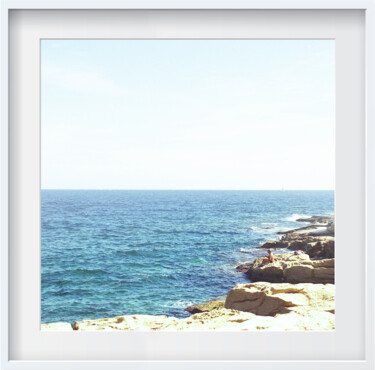 MEDITERRANEO III (Framed) Signed Limited Edition 제목이 "MEDITERRANEO III (F…"인 사진 Serge Horta로, 원작, 아날로그 사진 목재 패널에 장착됨