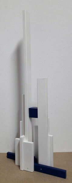 "Vibratio #5" başlıklı Heykel Alberto Simões De Almeida tarafından, Orijinal sanat, Ahşap