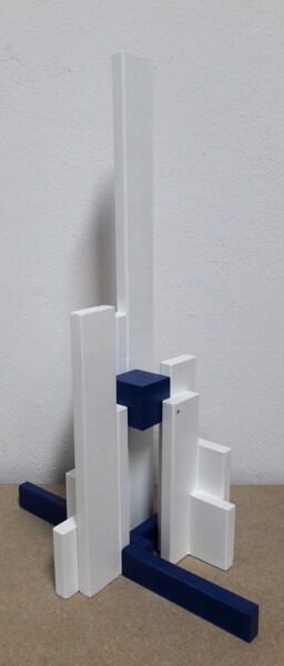 "Vibratio #6" başlıklı Heykel Alberto Simões De Almeida tarafından, Orijinal sanat, Ahşap