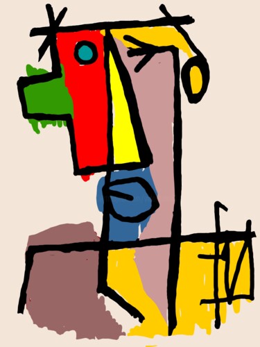 Digital Arts titled "PH#artistsupportple…" by Franck Vidal, Original Artwork, Digital Painting