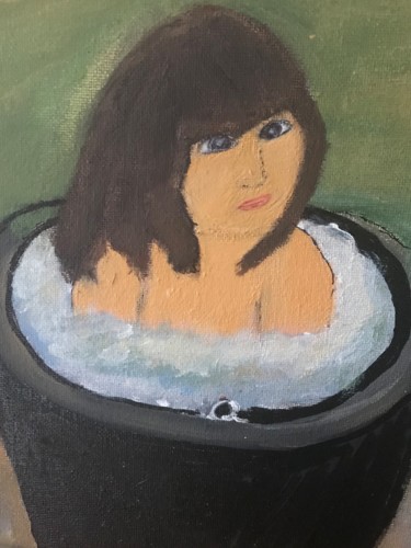 Peinture intitulée "Image du monde" par Soisic, Œuvre d'art originale, Acrylique
