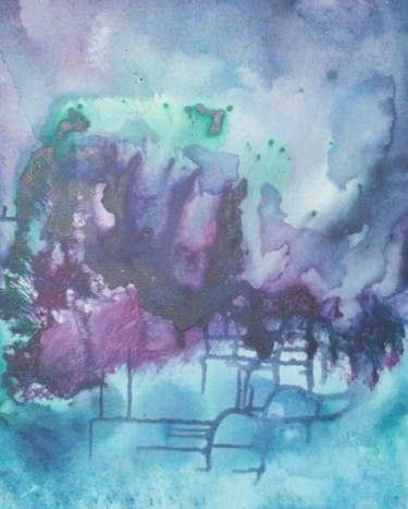 Painting titled "The beginning" by Dan Flanagan, Original Artwork, Acrylic