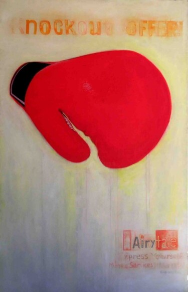 Painting titled "Airytale" by Raj Kumar Mazinder, Original Artwork