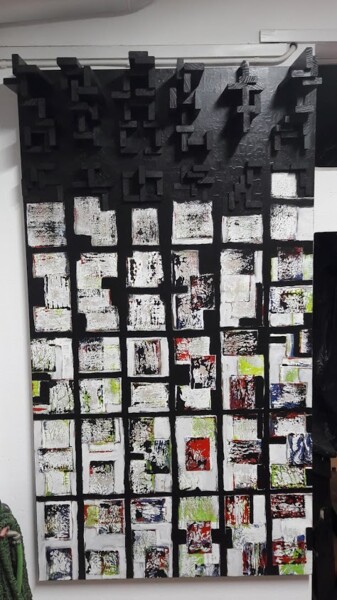"Vibratio #17" başlıklı Heykel Alberto Simões De Almeida tarafından, Orijinal sanat, Ahşap