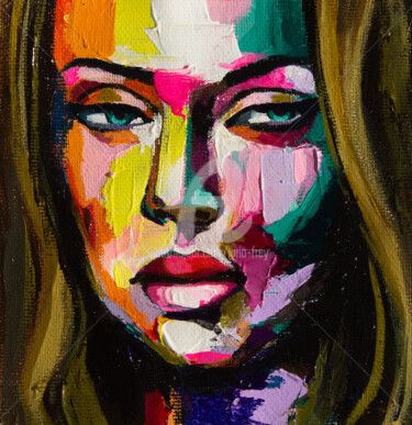 Peinture intitulée "Thursday" par Lana Frey, Œuvre d'art originale, Acrylique