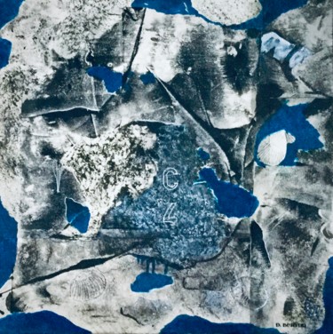 Sans titre X Peinture intitulée "Sans titre X" par Dominique Berton, Œuvre d'art originale, Pigments