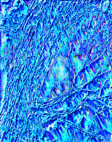 Digital Arts titled "Le tronc" by Cj Perin, Original Artwork, Digital Painting