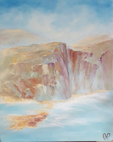 Painting titled "Rivages - Rêveries" by Bernard Patarin, Original Artwork, Oil