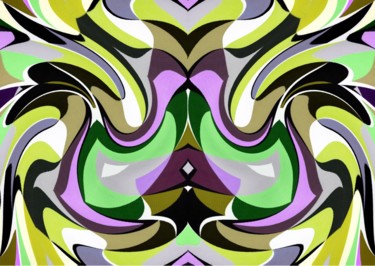 Digital Arts titled "The queen of the me…" by Peter Jalesh, Original Artwork, Digital Painting