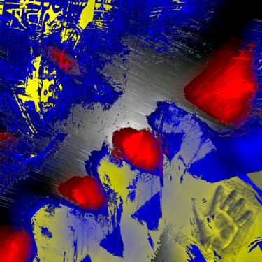 Abstract artefact 87 Arts numériques intitulée "Abstract artefact 87" par Pascal Moulin, Œuvre d'art originale, Travail numérique 2D