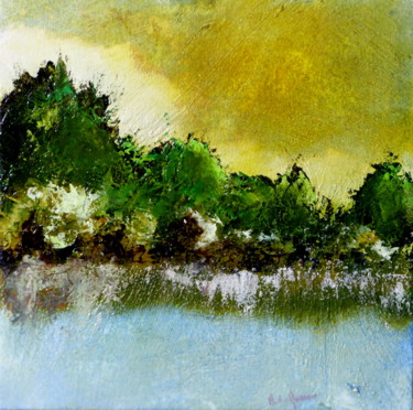 Paysage imaginaire N°7 제목이 "Paysage imaginaire…"인 미술작품 Bernard Des Roseaux로, 원작, 기름