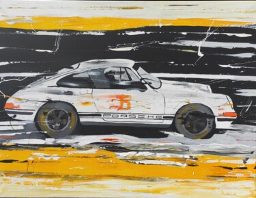 绘画 标题为“Porsche 911 Model F…” 由Sepp Wörle, 原创艺术品, 丙烯