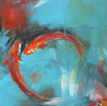 Peinture intitulée "Le véritable sens d…" par Eva Gohier, Œuvre d'art originale, Acrylique