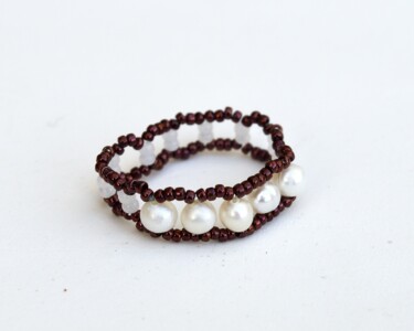 设计 标题为“Delicate band ring…” 由Irena Zelickman, 原创艺术品, 首饰