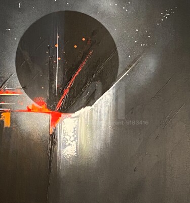 Peinture intitulée "Translation" par Isabelle Laurent, Œuvre d'art originale, Acrylique