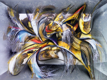 SOUL - Bombes et aérographe Pintura intitulada "SOUL - Bombes et aé…" por Airgone, Obras de arte originais, Tinta spray