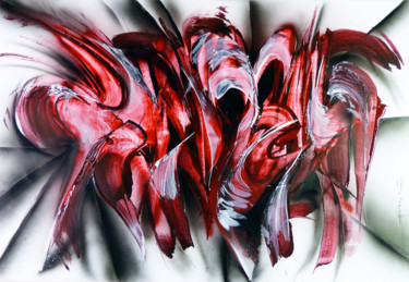 7 LITRES MAX ! - Bombes aérosols Malerei mit dem Titel "7 LITRES MAX ! - B…" von Airgone, Original-Kunstwerk, Sprühfarbe