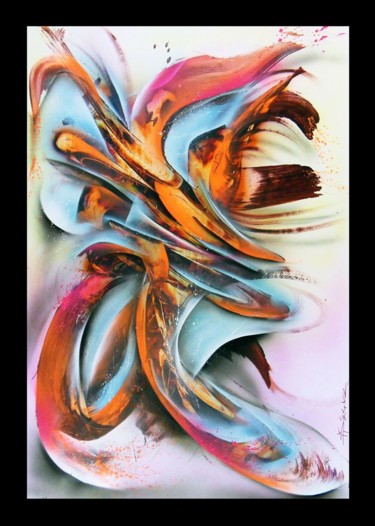 " PIANA " - Bombes et aérographe Pintura intitulada "" PIANA " - Bombes…" por Airgone, Obras de arte originais, Tinta spray