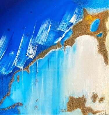Peinture intitulée "Comme à la mer" par Isabelle Laurent, Œuvre d'art originale, Acrylique